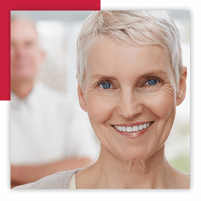 Closeup of Woman Smiling